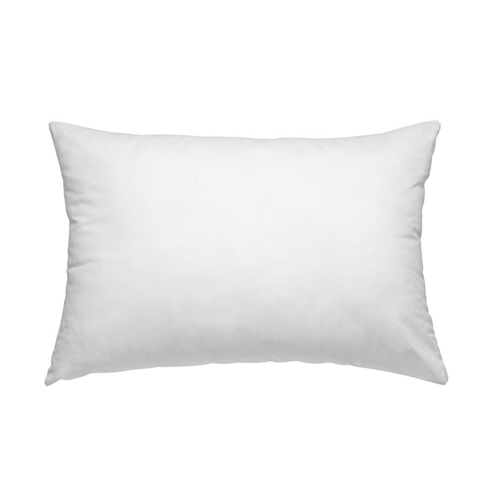 Dream Support Pillow, Garneted Polyester Fill, Blended Cover, King 20x36, 35 oz, White